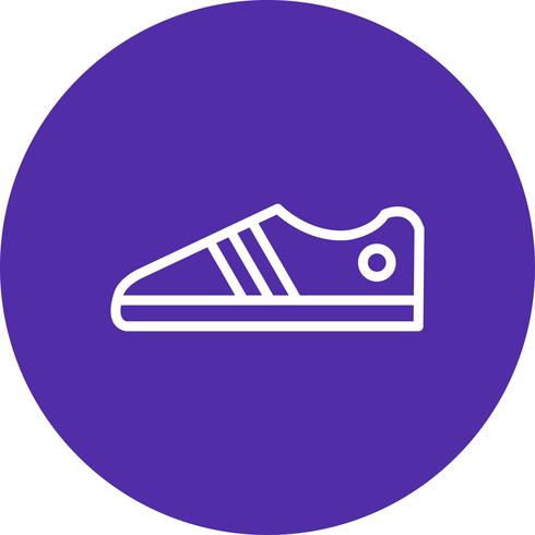 Icono de zapatos ilustración vectorial vector