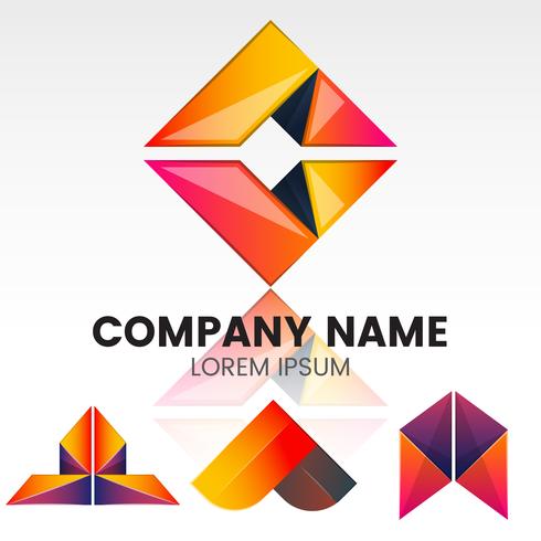 Modern Minimal Vector Logo For Banner Download Free Vectors