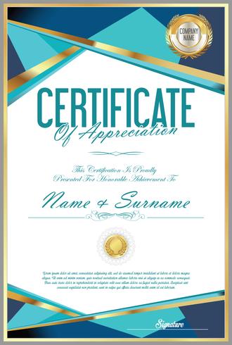 Certificate vector