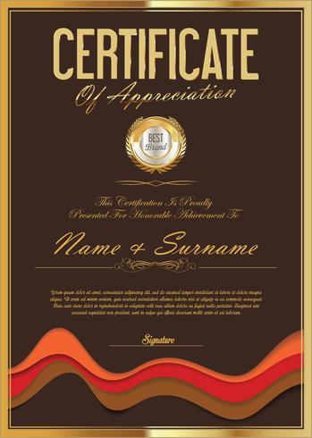 Certificate vector