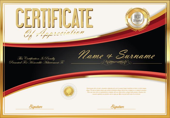 Certificate vector