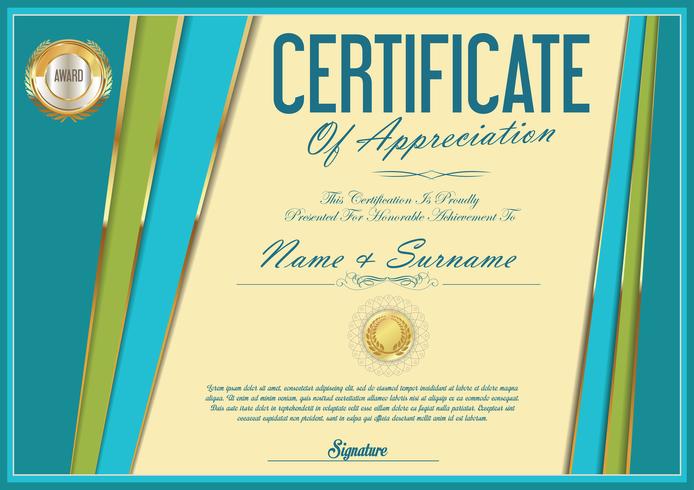 Certificate vector