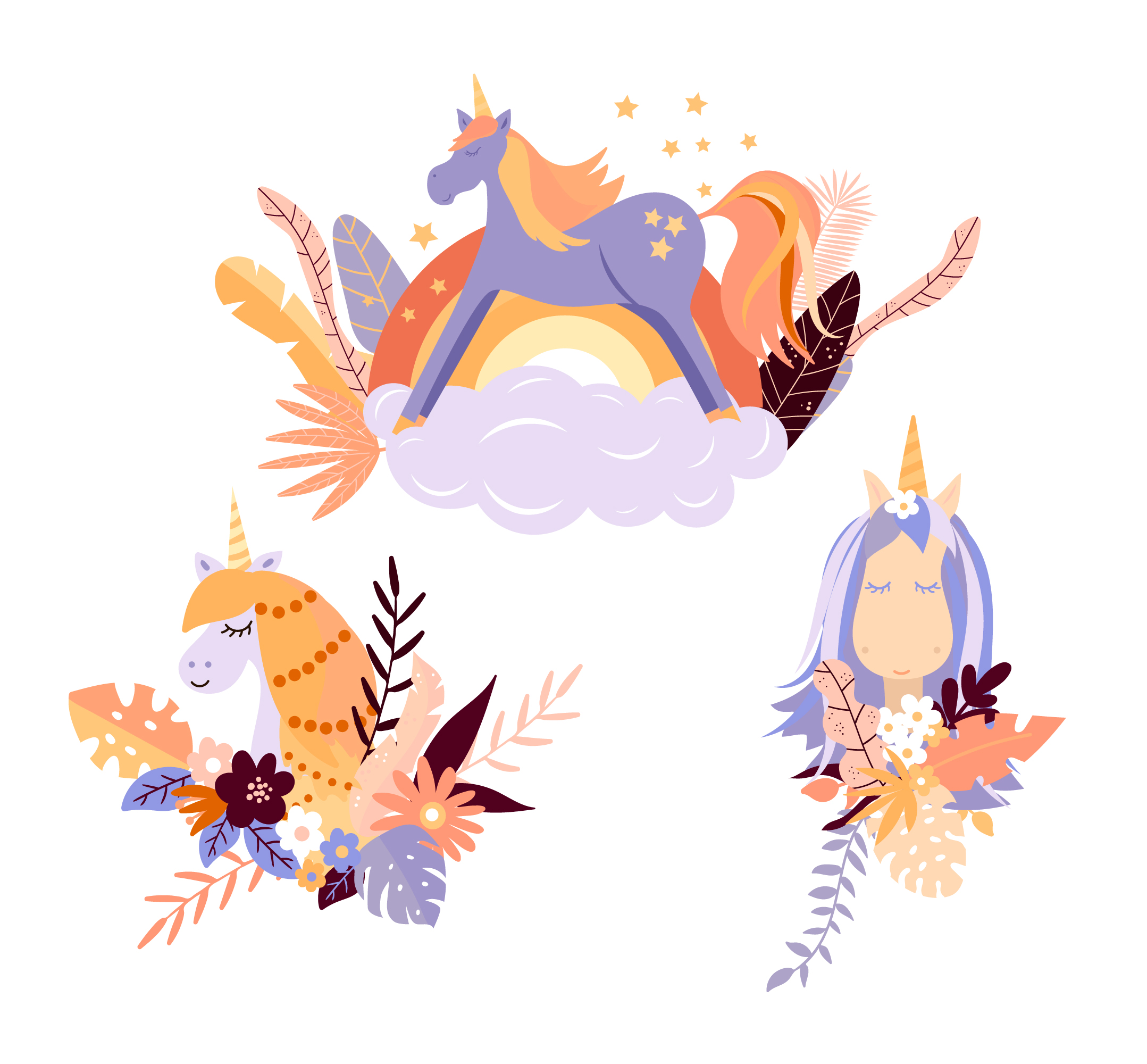 Download Unicorns 426949 - Download Free Vectors, Clipart Graphics ...