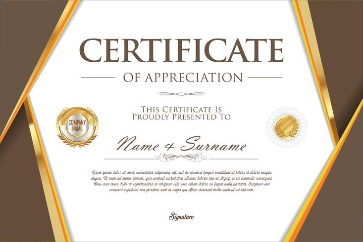 Certificate vector