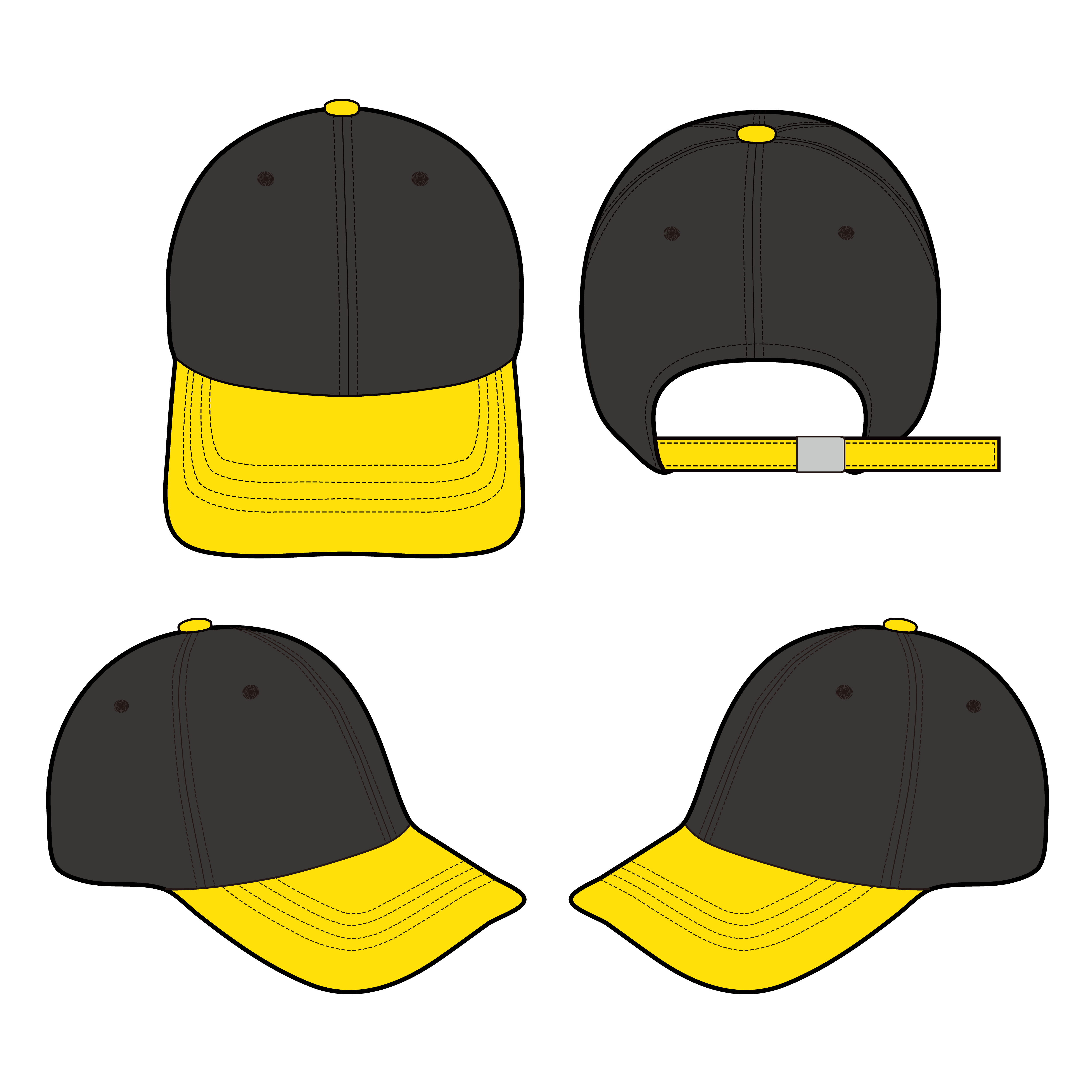 baseball-hat-template