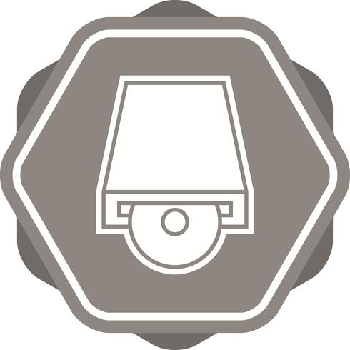 Dvd PLayer Filled Multi color background Icon vector