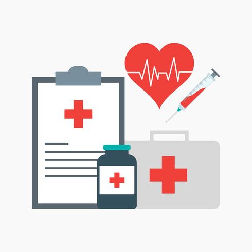 Awesome Healthcare	 vector