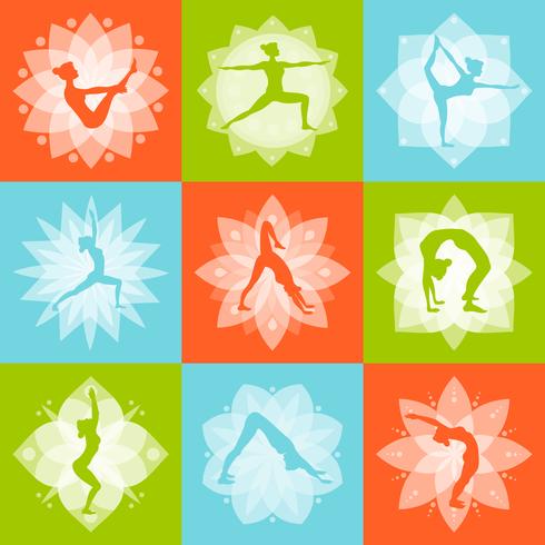 Yoga Design Concept vector