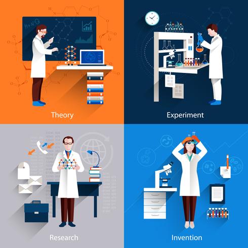 Science Icons Set vector