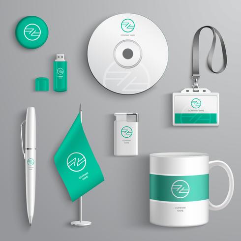 Corporate Identity Design vector