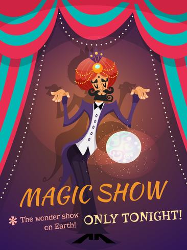 Magic Show Poster vector