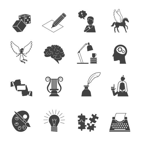 Muse Icon Set vector