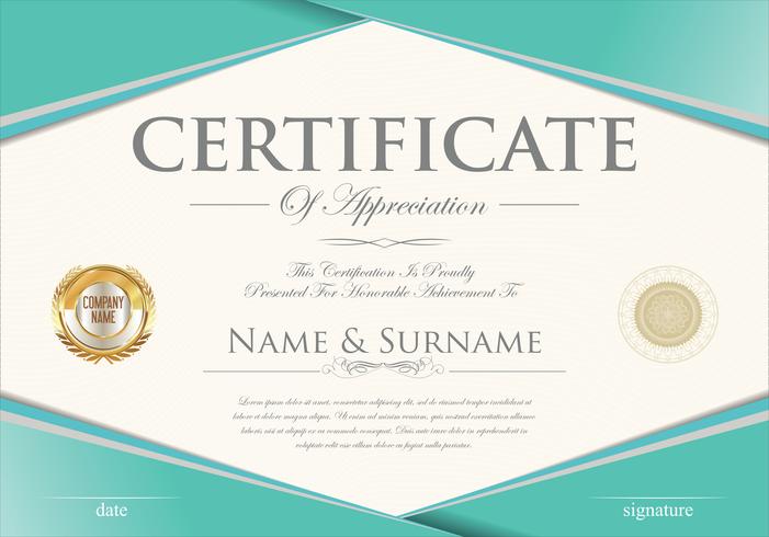 Certificate vector