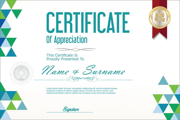 Certificate vector