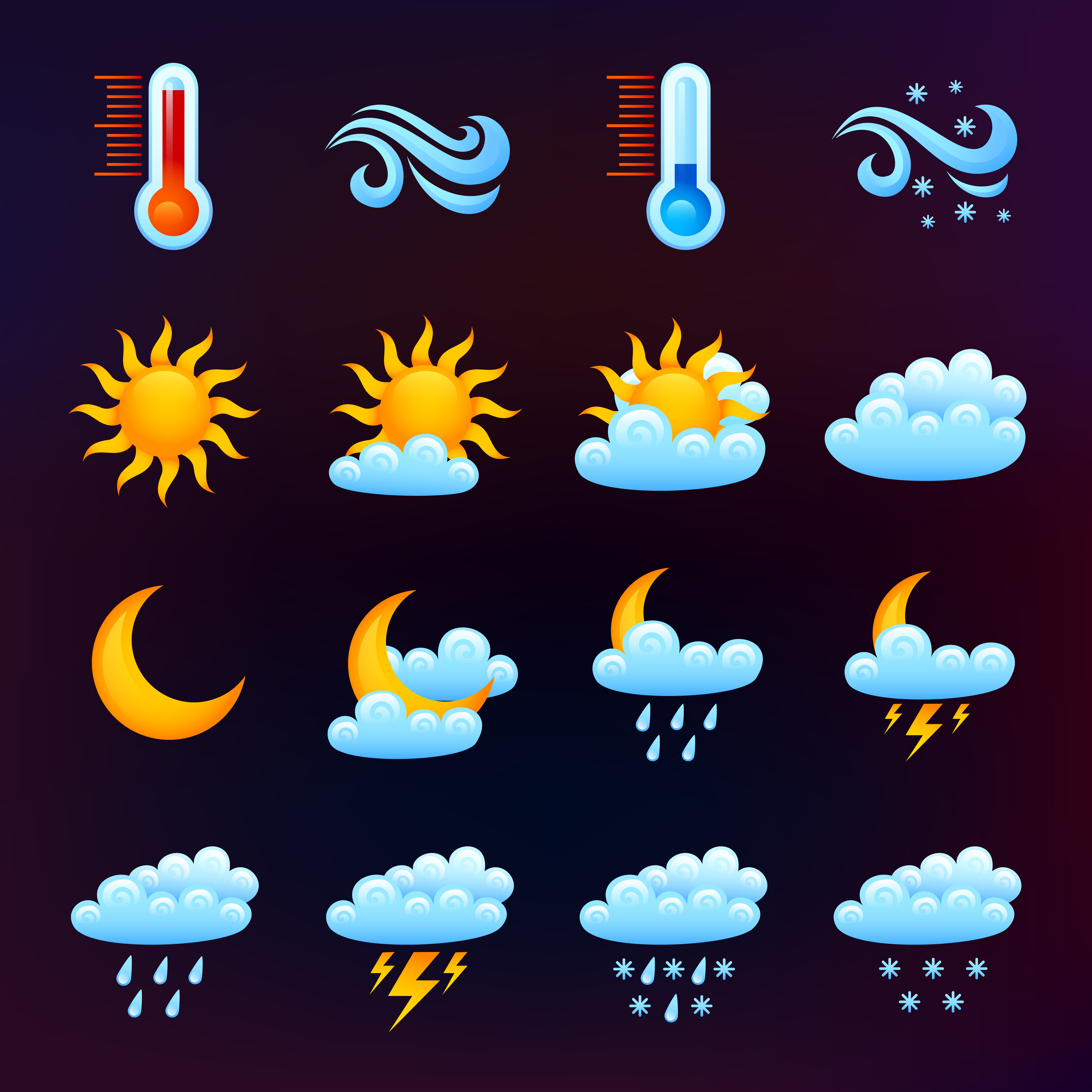 Weather Icons For Desktop