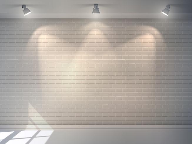 Brick Wall Realistic vector