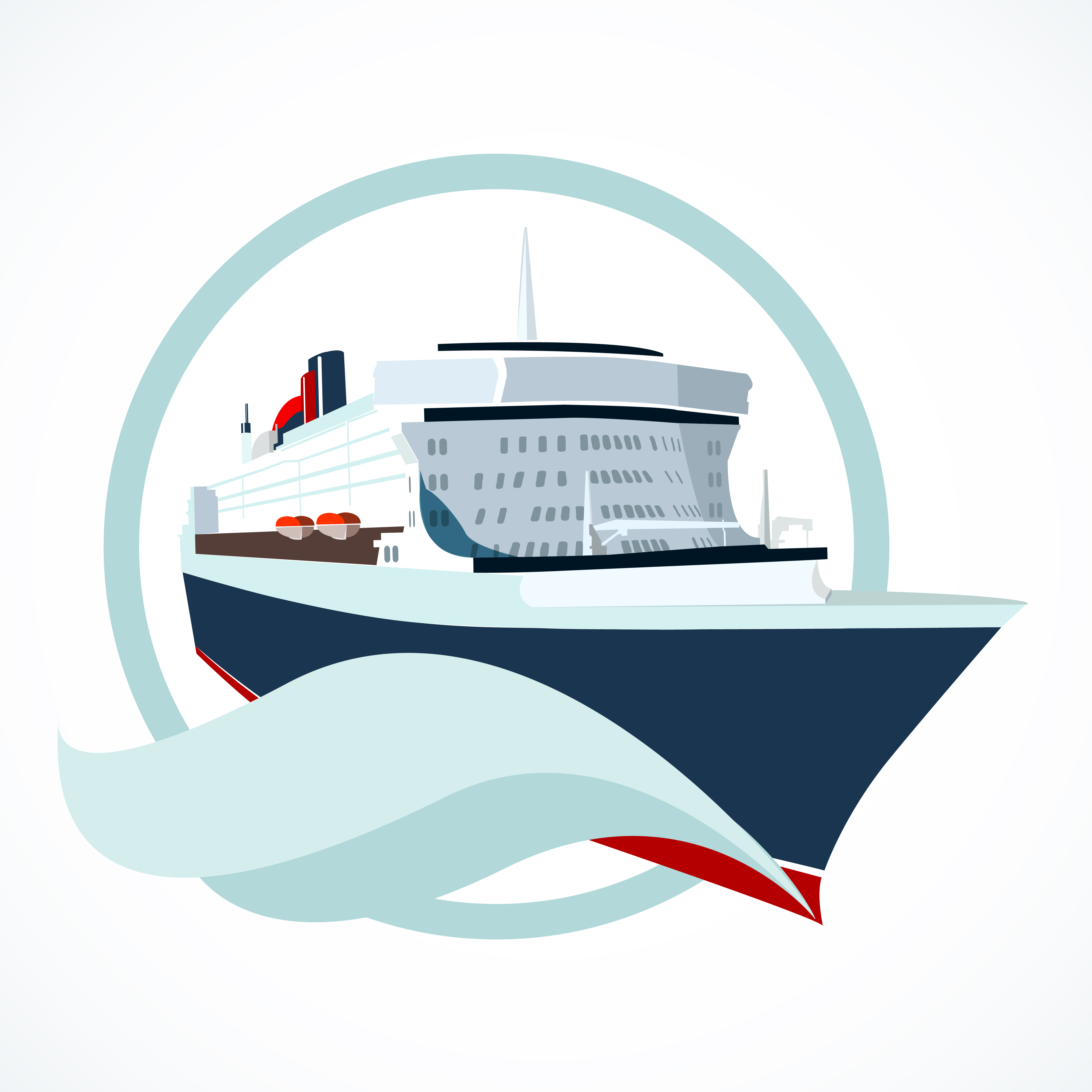 Cruise Ship 429004 Vector Art At Vecteezy