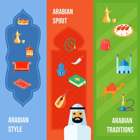 Arabic Culture Banner vector