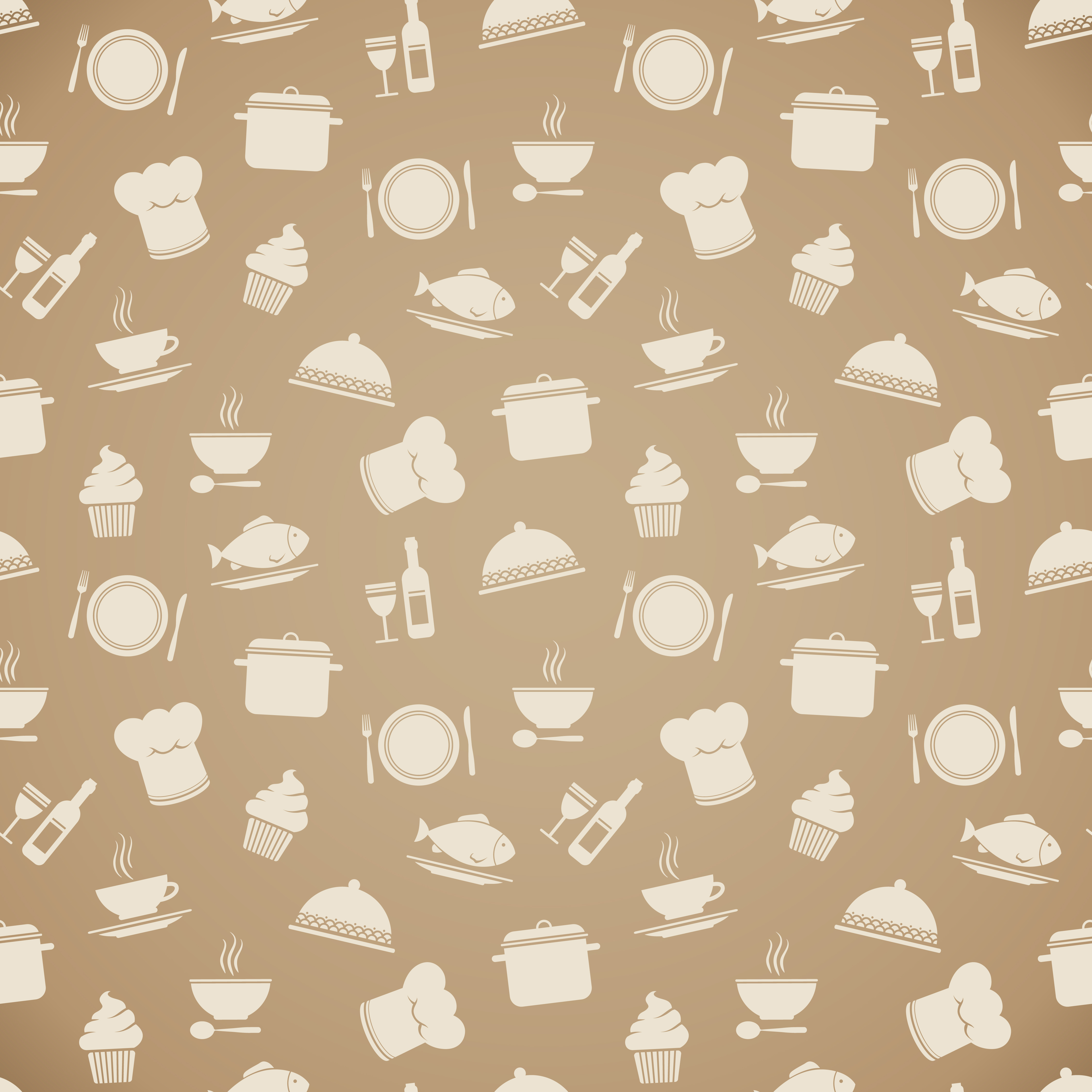 Seamless Restaurant Menu Pattern Background 429077 Vector Art At Vecteezy