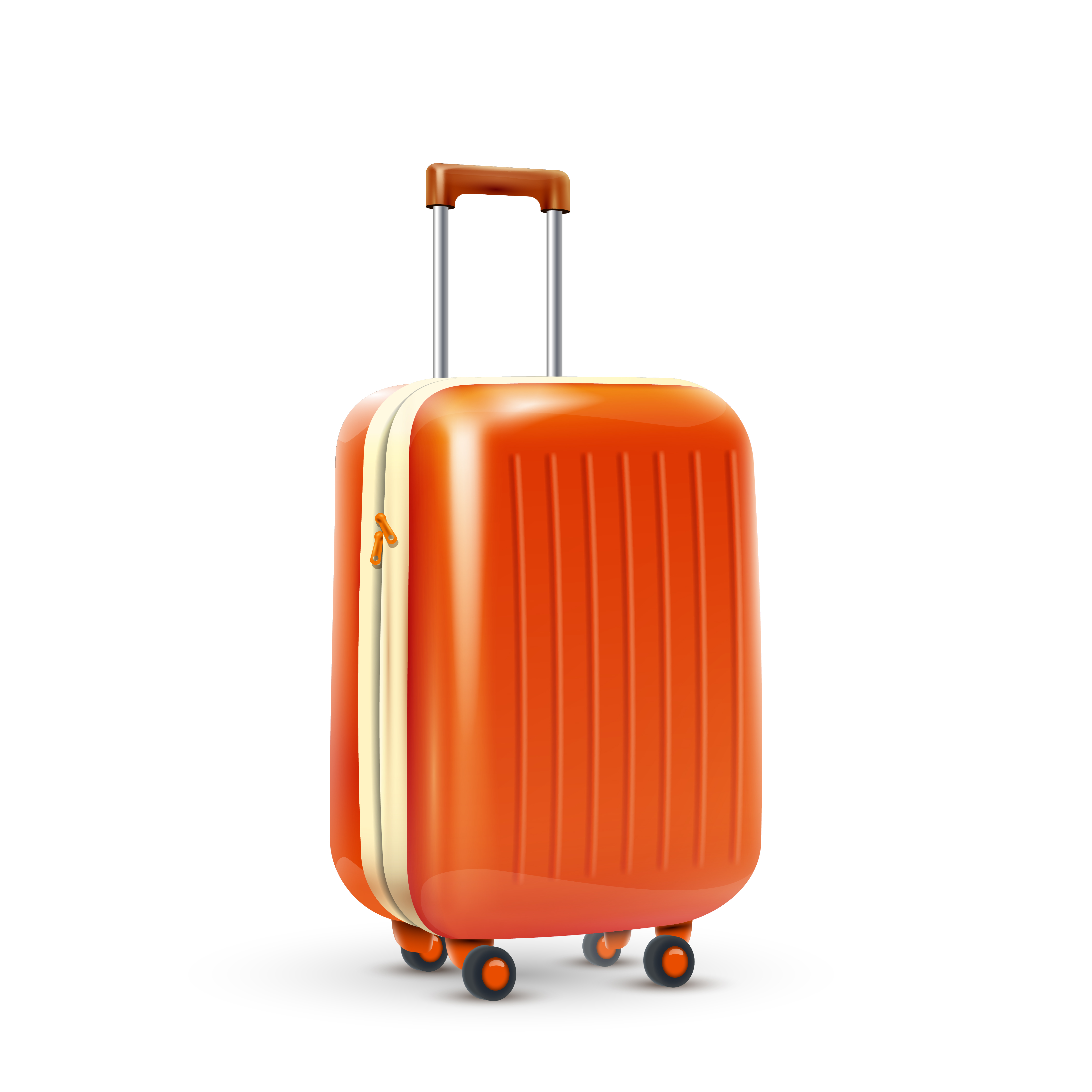 Travel Suitcase Realistic 429083 Vector Art at Vecteezy