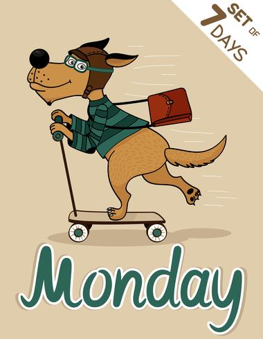 monday vector