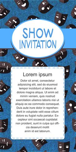 show invitation vector