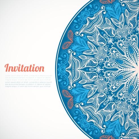 invitation card vector