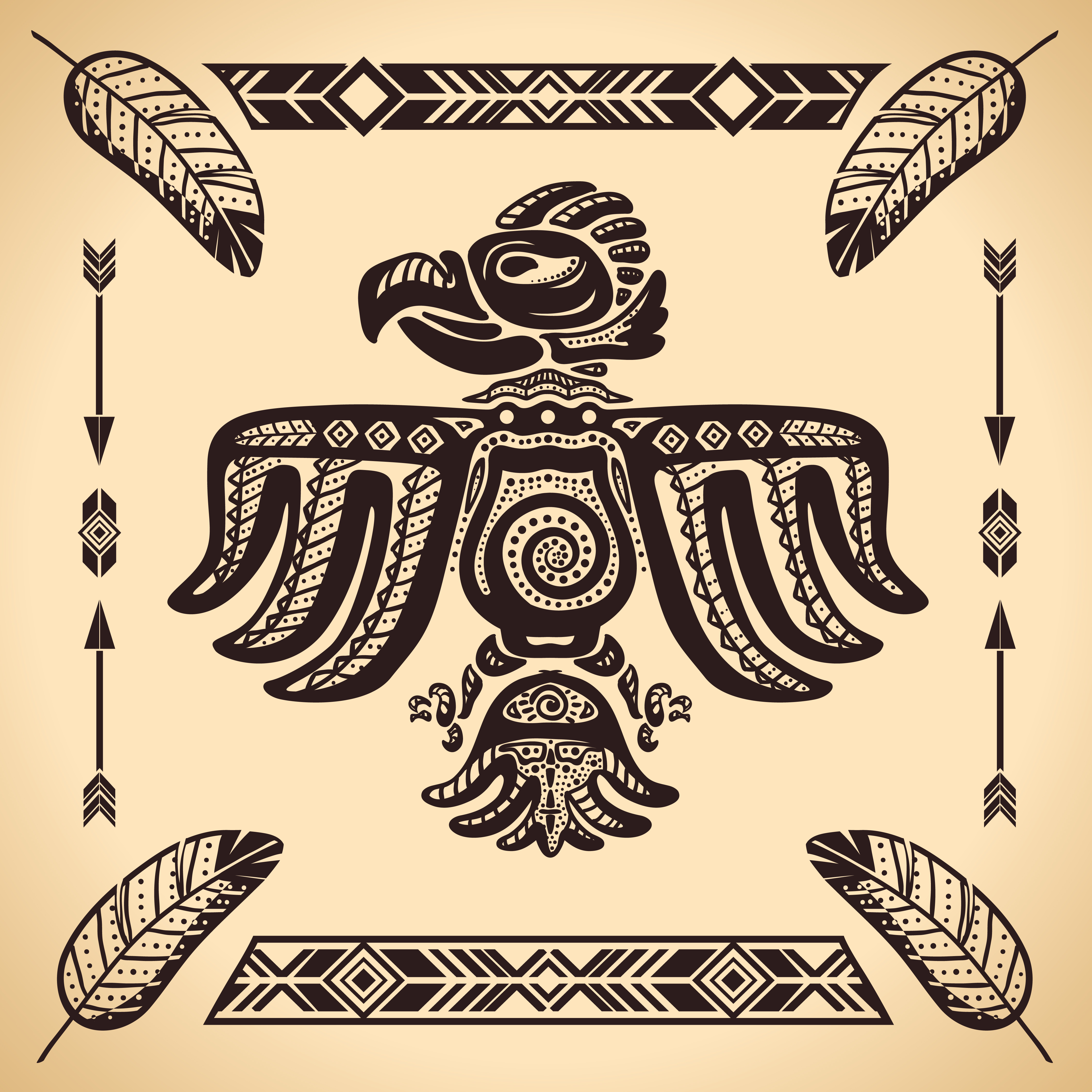 Native American Eagle Symbol