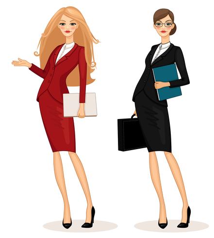 business woman vector