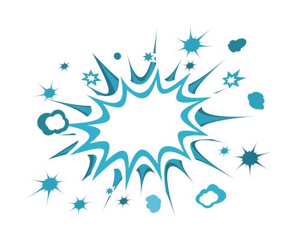 Retro burst icon vector