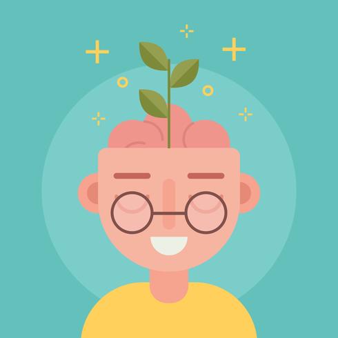 Growing Your Mind vector