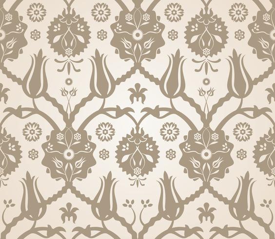 Floral seamless pattern background vector