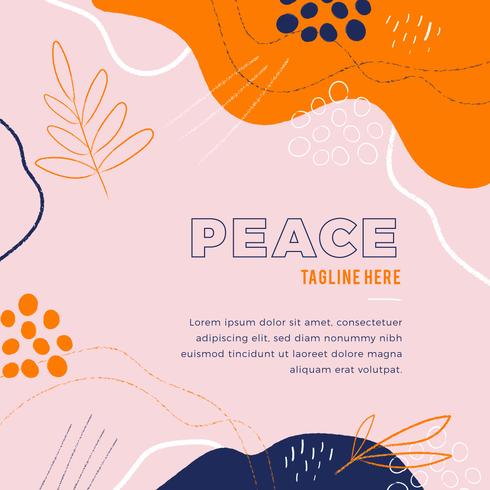 Colorful Abstract Background With Grunge Brushes Download Free