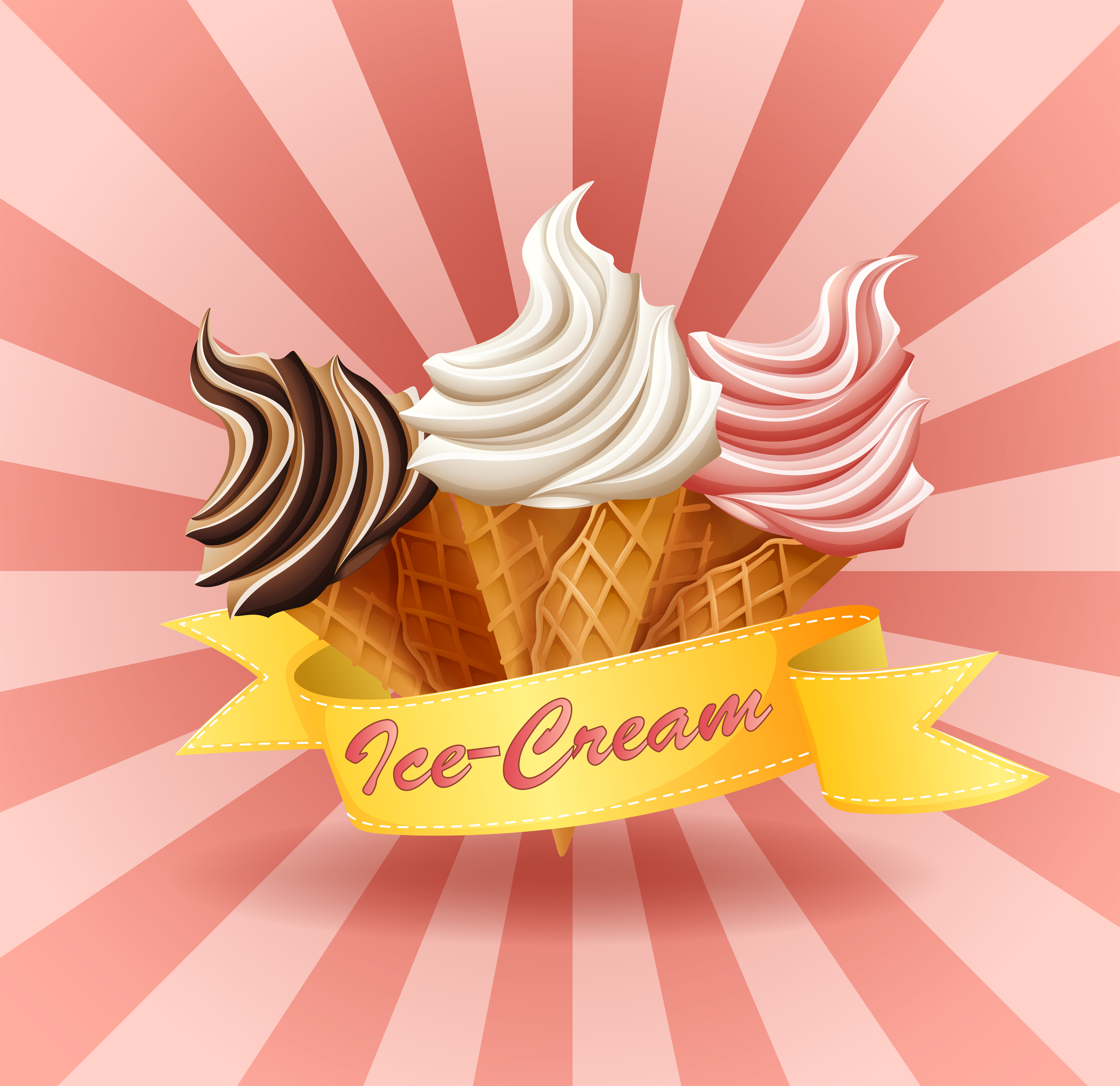 Ice Cream Poster Free Vector Art - (600 Free Downloads)