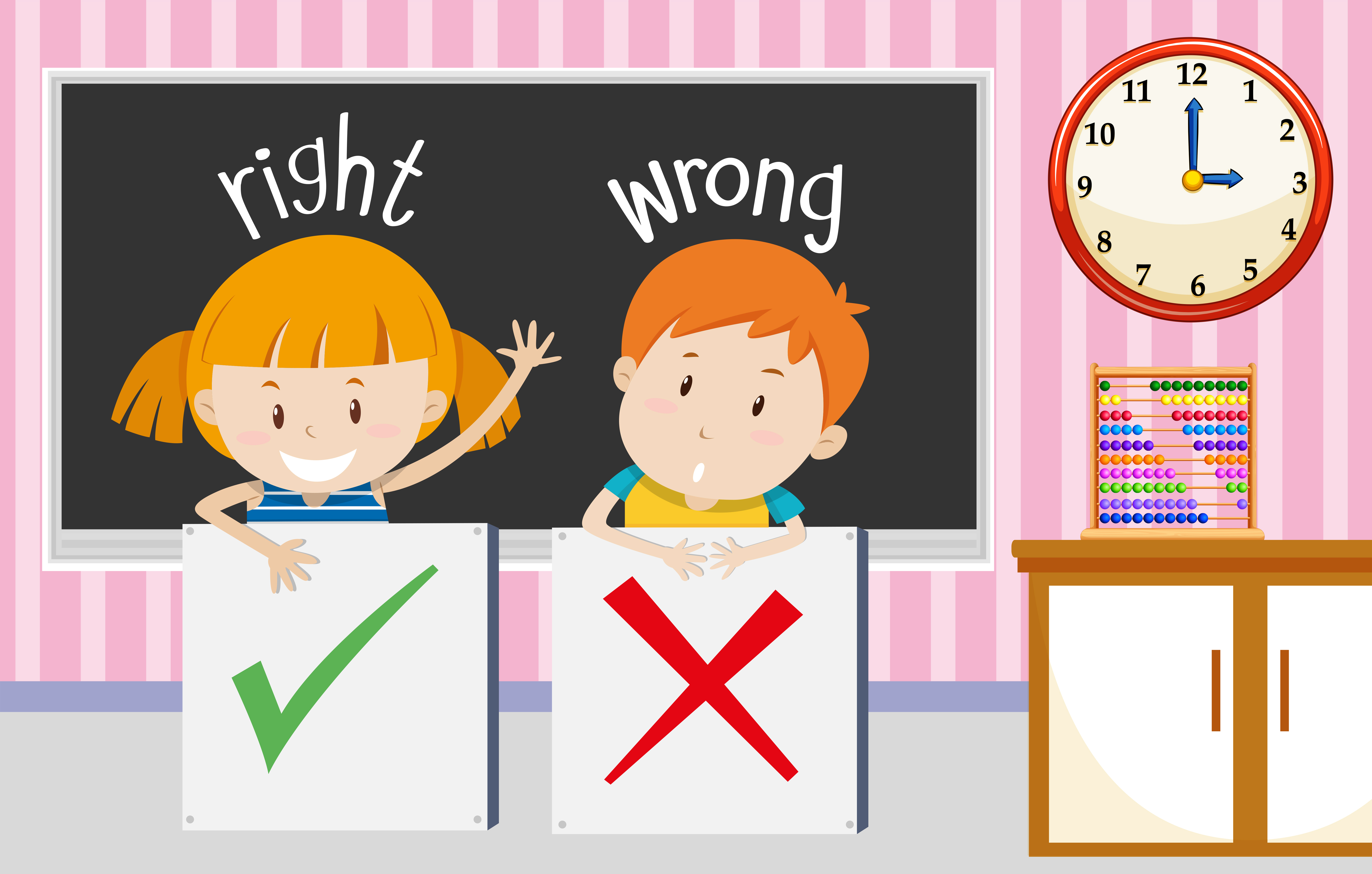 Right And Wrong Sign Clip Art Library - vrogue.co