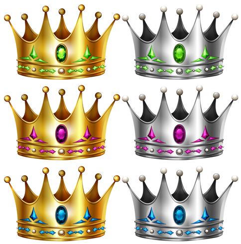 Crowns vector