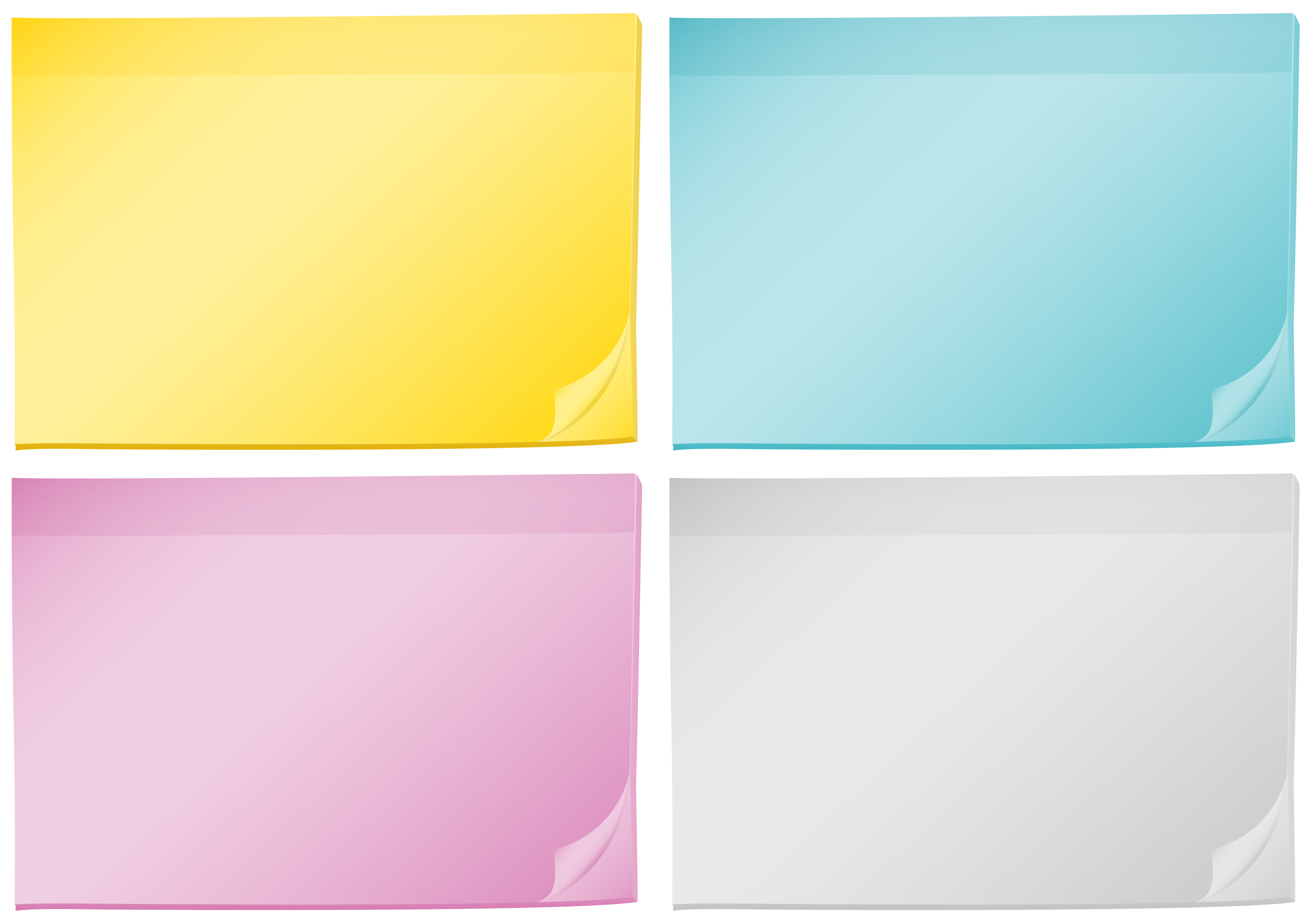 Four background templates with different color papers 430695 - Download Free Vectors, Clipart 