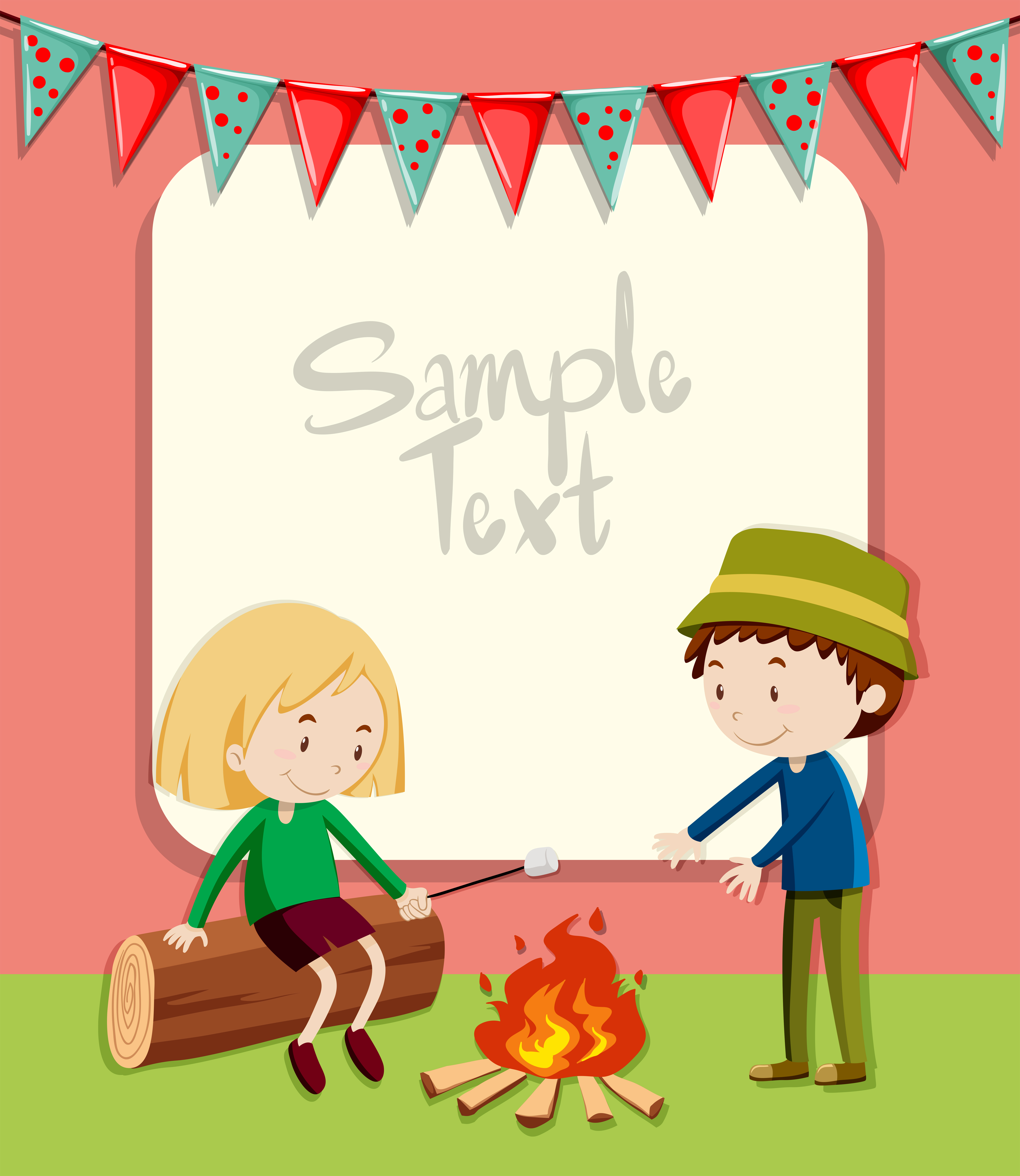 Camping Border Free Vector Art - (110 Free Downloads)