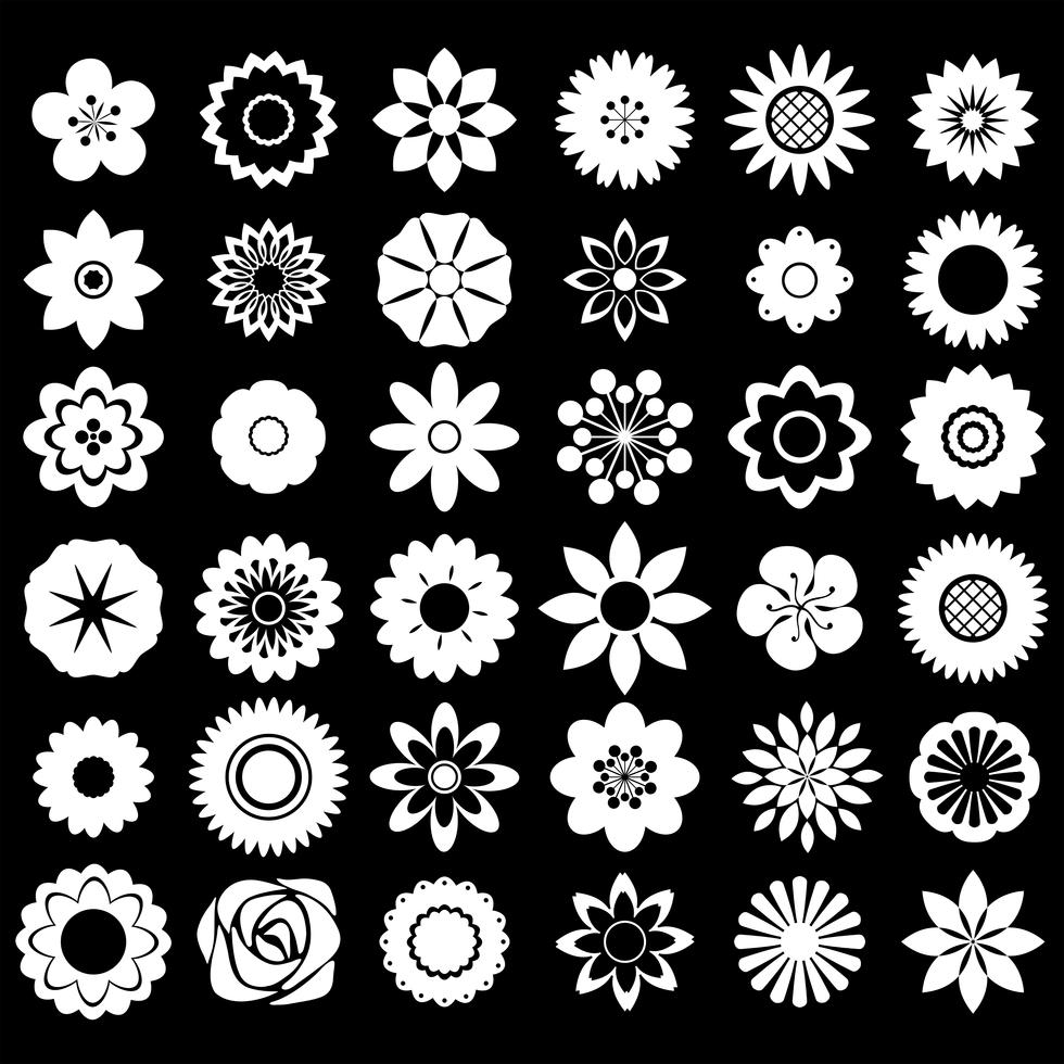 Vector Fleurons Flowers 430861 Vector Art at Vecteezy