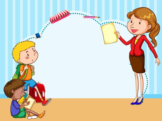 Printable Teacher Border Paper