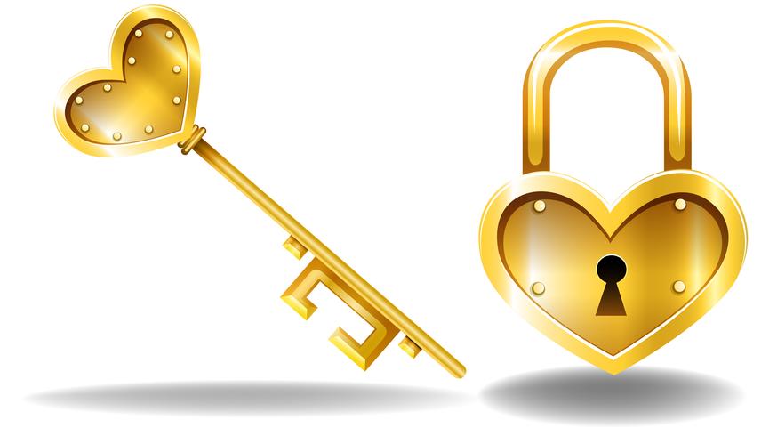 Key and Lock 431271 Vector Art at Vecteezy