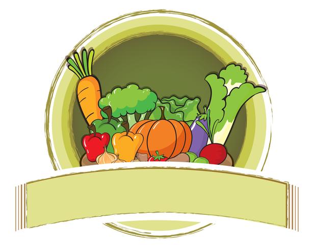 Vegetables vector