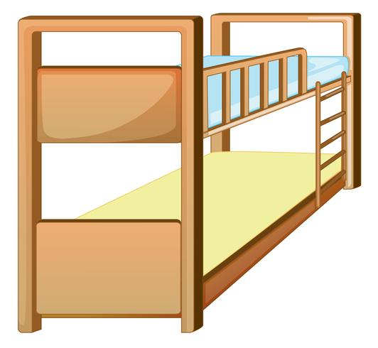 bunk bed vector