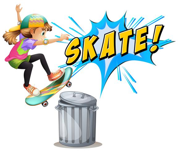 Skating vector