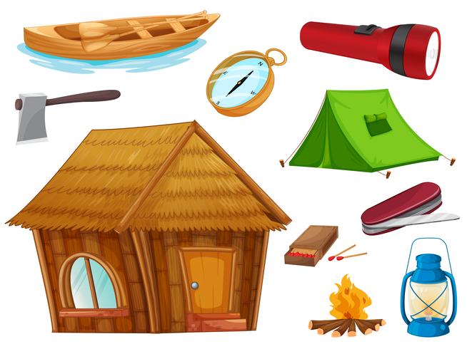various objects vector