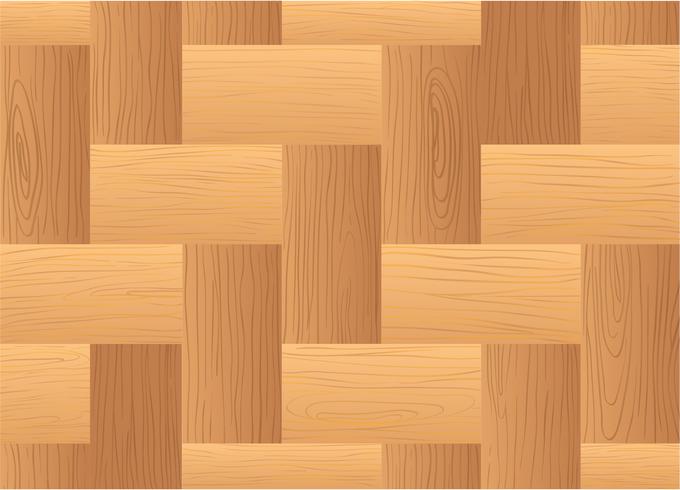 Una vista superior de una mesa de madera. vector