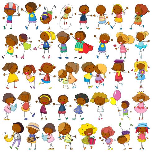 Children vector