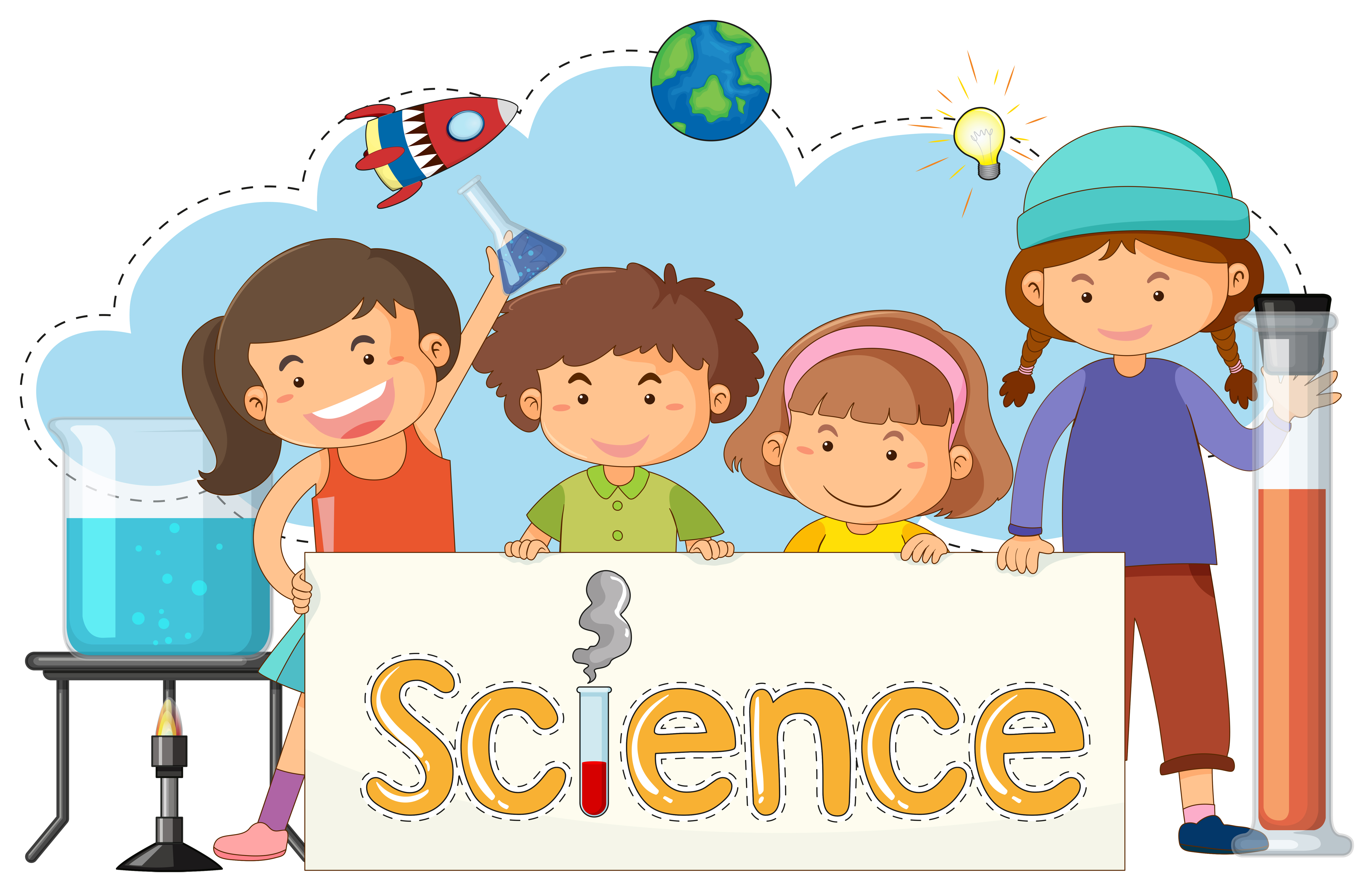 science background for kids