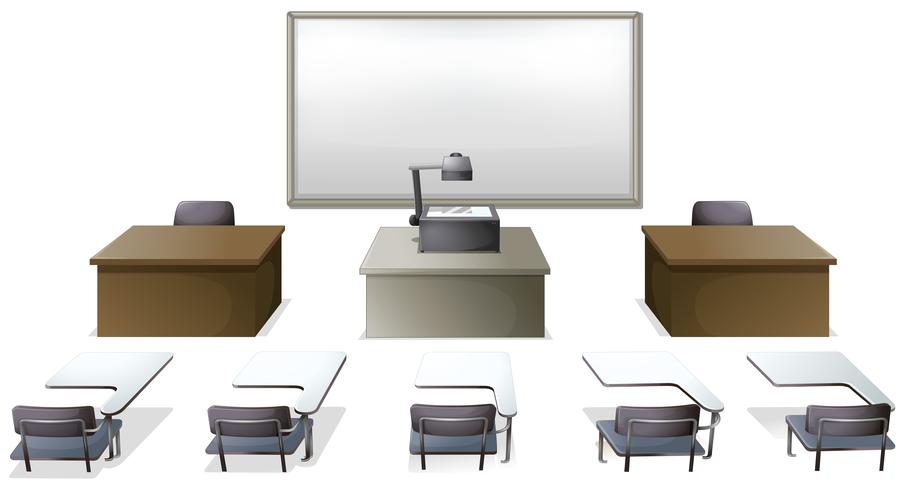 Classroom vector