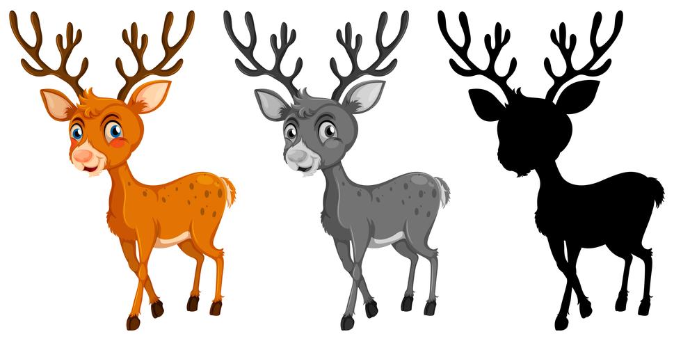 Set of reindeer character vector